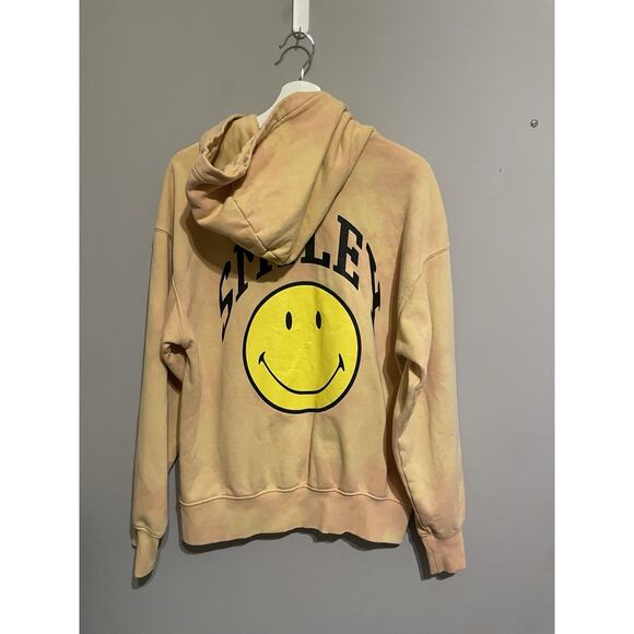 Smiley x H&M Hoodie OVERSIZED‎ fit hoodie printed sweatshirt hoodie XS - Picture 6 of 7